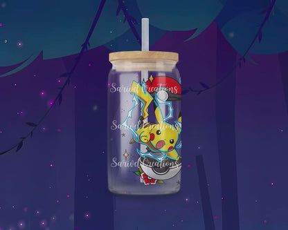 PokeBall Glass Can