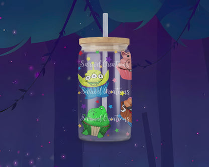 Toy Cupcakes Glass Can