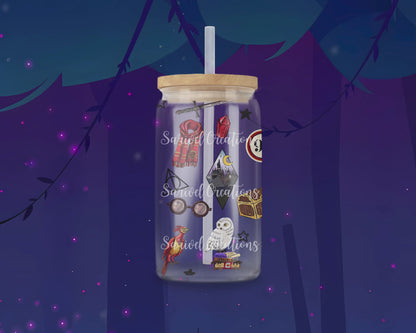 HP Red Wizards Glass Can