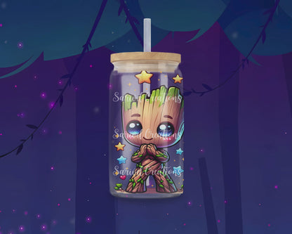 Root I Glass Can
