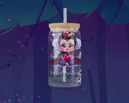 Perfectly Wicked Glass Can