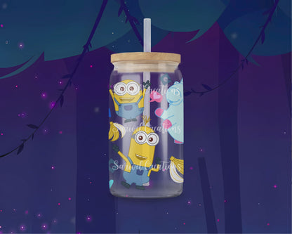 Banana Glass Can