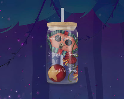 Caro & Voodoo Glass Can