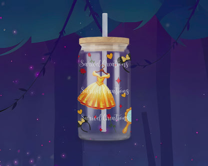 Bel w/ Magical Ears Glass Can