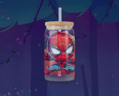 Red Spider Glass Can