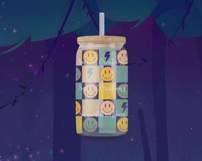 Thunder Smile Glass Can