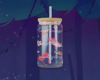 Hontas w/ Magical Ears Glass Can