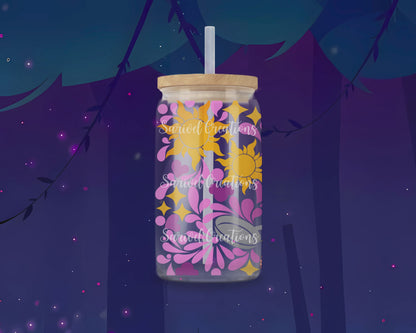 Baby Punzel Glass Can