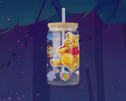 Friends Forever Glass Can