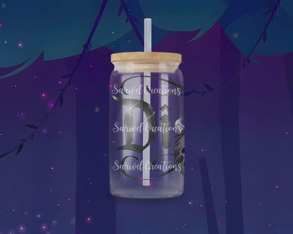 Evil Pup Queen II Glass Can
